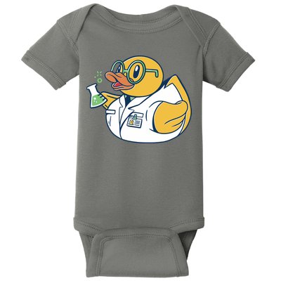 Scientist Rubber Duck Chemist Baby Bodysuit