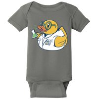 Scientist Rubber Duck Chemist Baby Bodysuit