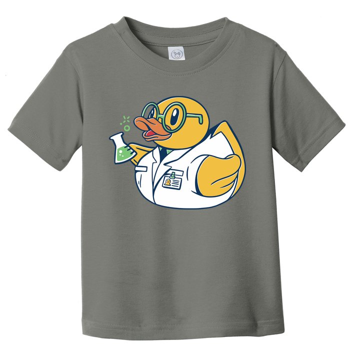 Scientist Rubber Duck Chemist Toddler T-Shirt