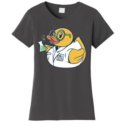 Scientist Rubber Duck Chemist Women's T-Shirt