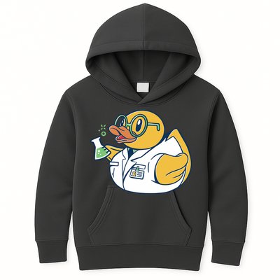 Scientist Rubber Duck Chemist Kids Hoodie