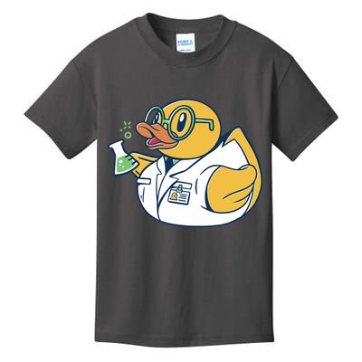 Scientist Rubber Duck Chemist Kids T-Shirt