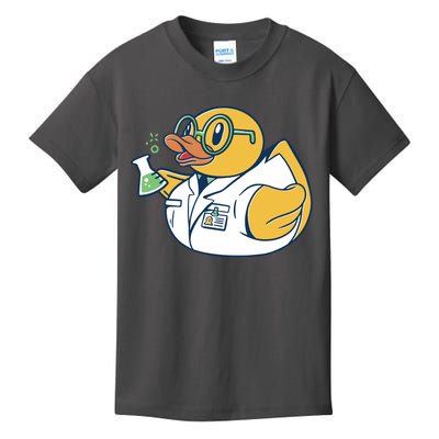 Scientist Rubber Duck Chemist Kids T-Shirt