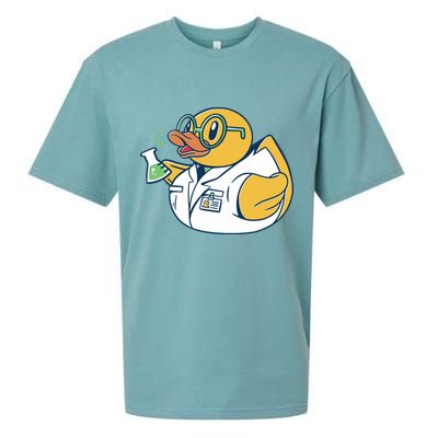 Scientist Rubber Duck Chemist Sueded Cloud Jersey T-Shirt