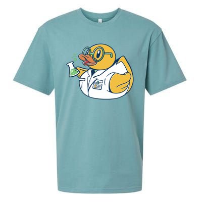 Scientist Rubber Duck Chemist Sueded Cloud Jersey T-Shirt