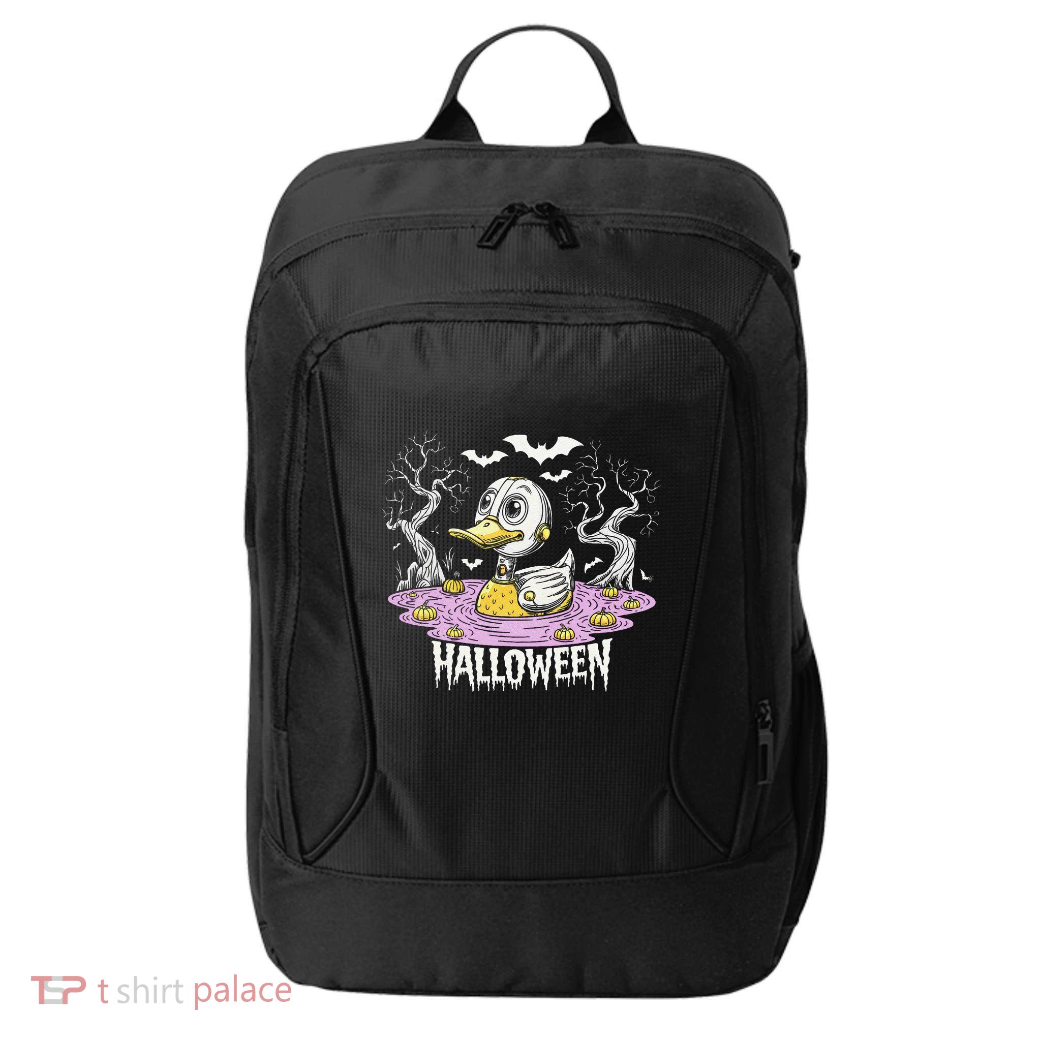 Spooky Rubber Duck Halloween Custome Cool Duckling Lover City Backpack