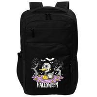 Spooky Rubber Duck Halloween Custome Cool Duckling Lover Impact Tech Backpack