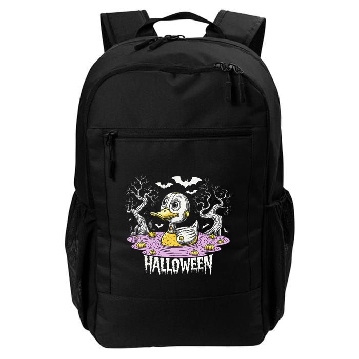Spooky Rubber Duck Halloween Custome Cool Duckling Lover Backpack