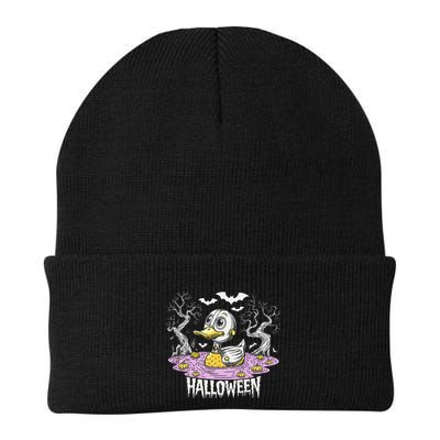 Spooky Rubber Duck Halloween Custome Cool Duckling Lover Beanie