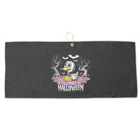 Spooky Rubber Duck Halloween Custome Cool Duckling Lover Large Microfiber Waffle Golf Towel