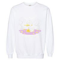 Spooky Rubber Duck Halloween Custome Cool Duckling Lover Garment-Dyed Sweatshirt