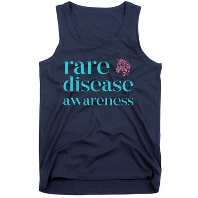 Summer Rare Disease Awareness With Zebra Tank Top