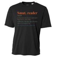 Smut Reader Definition Spicy Book Romance Reading Bookish Cooling Performance Crew T-Shirt