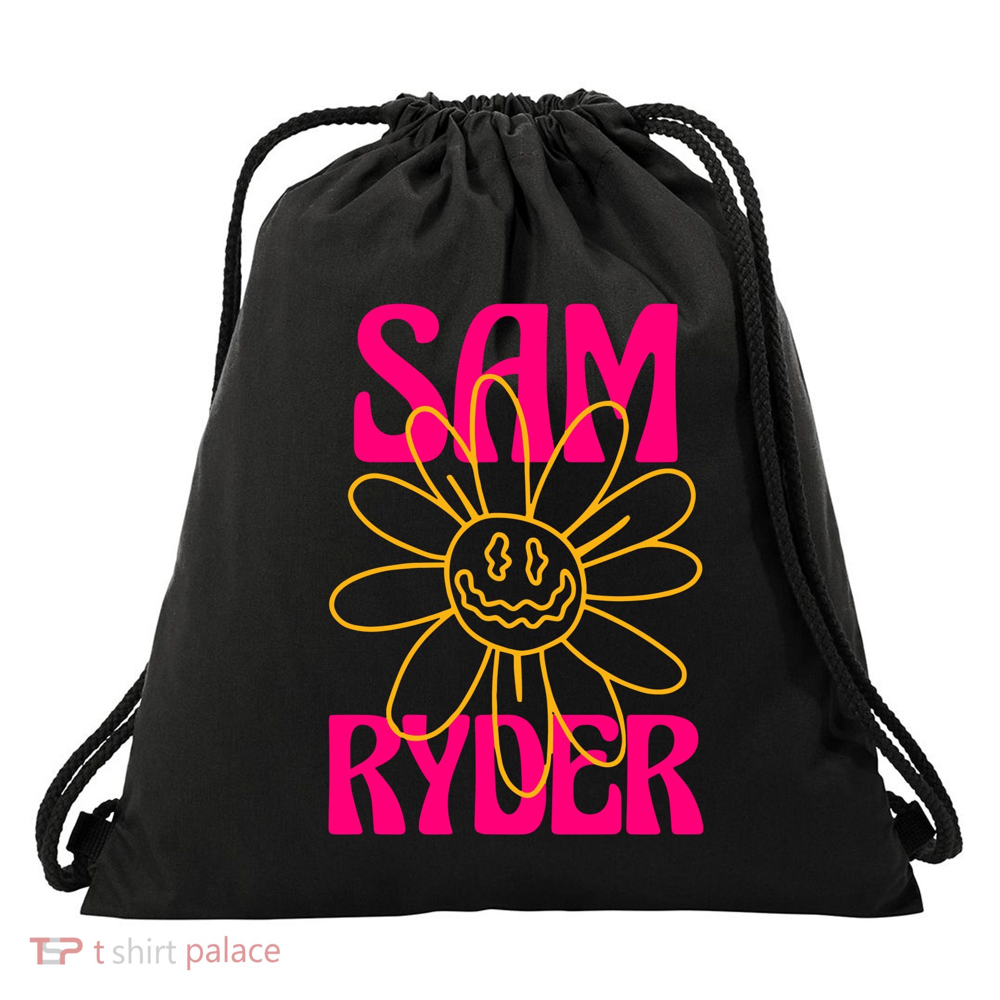 Sam Ryder Daisy Drawstring Bag