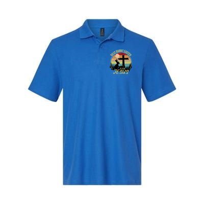 Silly Rabbit Easter Is For Jesus Retro Vintage Easter Day Polo