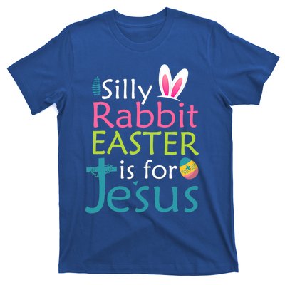 Silly Rabbit Easter Is For Jesus Christian Religious Raglan Cute Gift T-Shirt