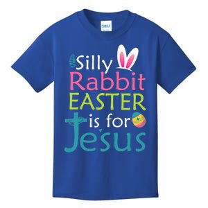 Silly Rabbit Easter Is For Jesus Christian Religious Raglan Cute Gift Kids T-Shirt