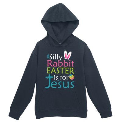 Silly Rabbit Easter Is For Jesus Christian Religious Raglan Cute Gift Urban Pullover Hoodie