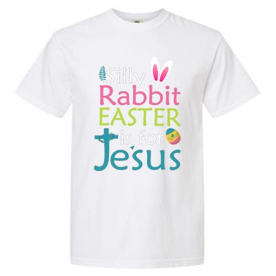 Silly Rabbit Easter Is For Jesus Christian Religious Raglan Cute Gift Garment-Dyed Heavyweight T-Shirt