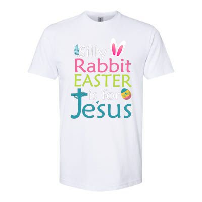 Silly Rabbit Easter Is For Jesus Christian Religious Raglan Cute Gift Softstyle CVC T-Shirt