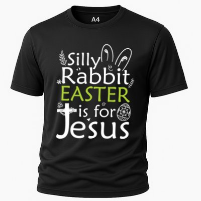 Silly Rabbit Easter Is For Jesus Christian Religious Gift Performance Shirt