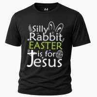Silly Rabbit Easter Is For Jesus Christian Religious Gift Performance Shirt