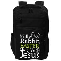 Silly Rabbit Easter Is For Jesus Christian Religious Gift Impact Tech Backpack