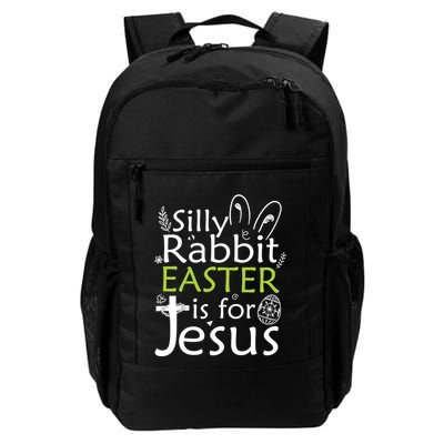 Silly Rabbit Easter Is For Jesus Christian Religious Gift Backpack