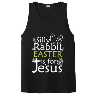 Silly Rabbit Easter Is For Jesus Christian Religious Gift PosiCharge Competitor Tank