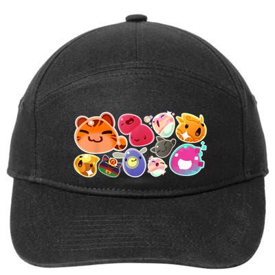 Slime Rancher Essential 7-Panel Snapback Hat