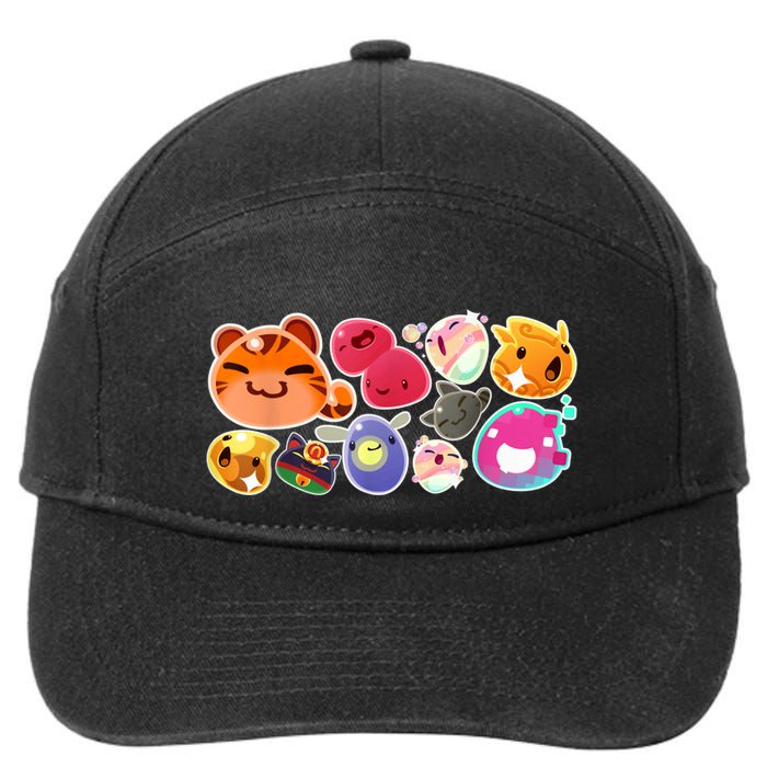 Slime Rancher Essential 7-Panel Snapback Hat