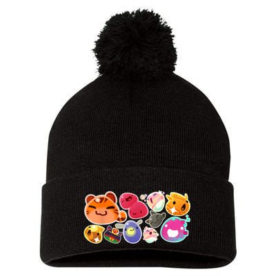 Slime Rancher Essential Pom Pom 12in Knit Beanie