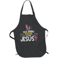 Silly Rabbit Easter Is For Jesus Cross Apron