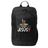 Silly Rabbit Easter Is For Jesus Cross City Backpack