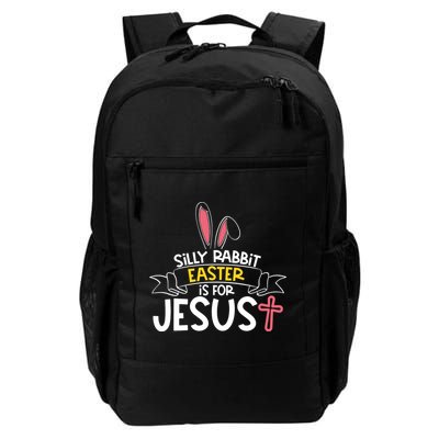 Silly Rabbit Easter Is For Jesus Cross Backpack