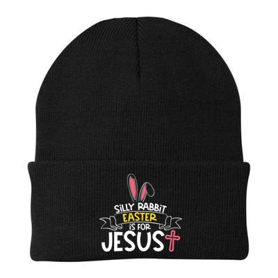 Silly Rabbit Easter Is For Jesus Cross Beanie