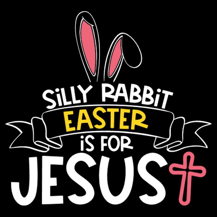 Silly Rabbit Easter Is For Jesus Cross 16 in Basic Backpack
