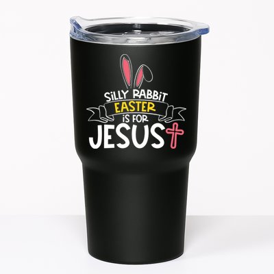 Silly Rabbit Easter Is For Jesus Cross Tumbler