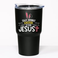Silly Rabbit Easter Is For Jesus Cross Tumbler