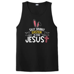 Silly Rabbit Easter Is For Jesus Cross PosiCharge Competitor Tank