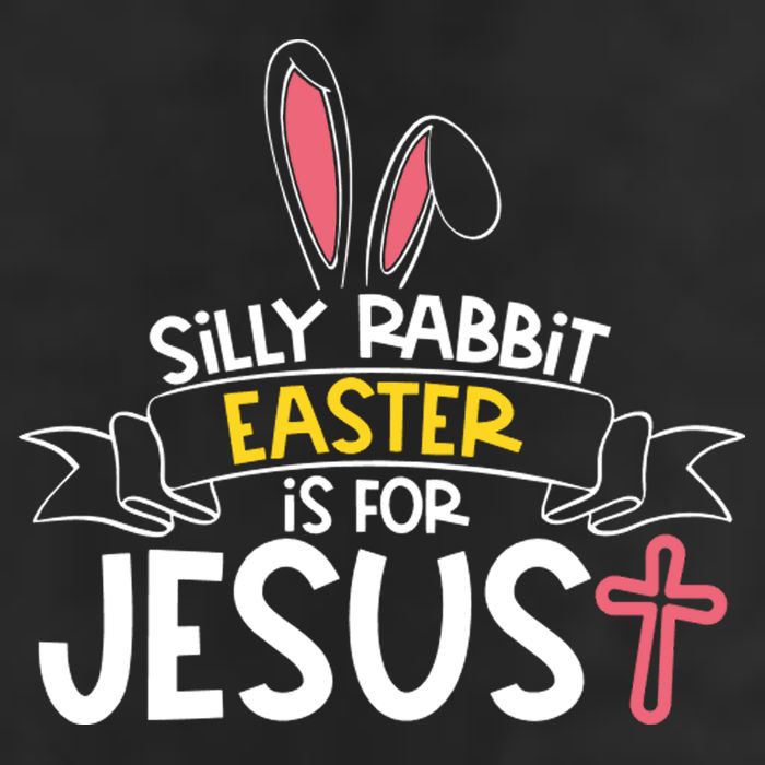 Silly Rabbit Easter Is For Jesus Cross Trucker Hat