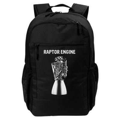 Starship Raptor Engine For Space Explorer & Rocket Scientist Daily Commute Backpack