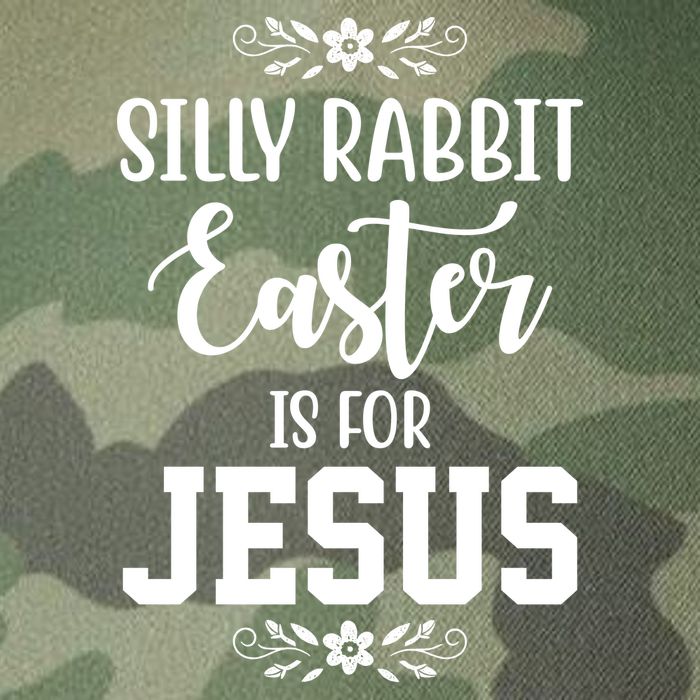 Silly Rabbit Easter Is For Jesus Funny Christianity Legacy Tie Dye Trucker Hat