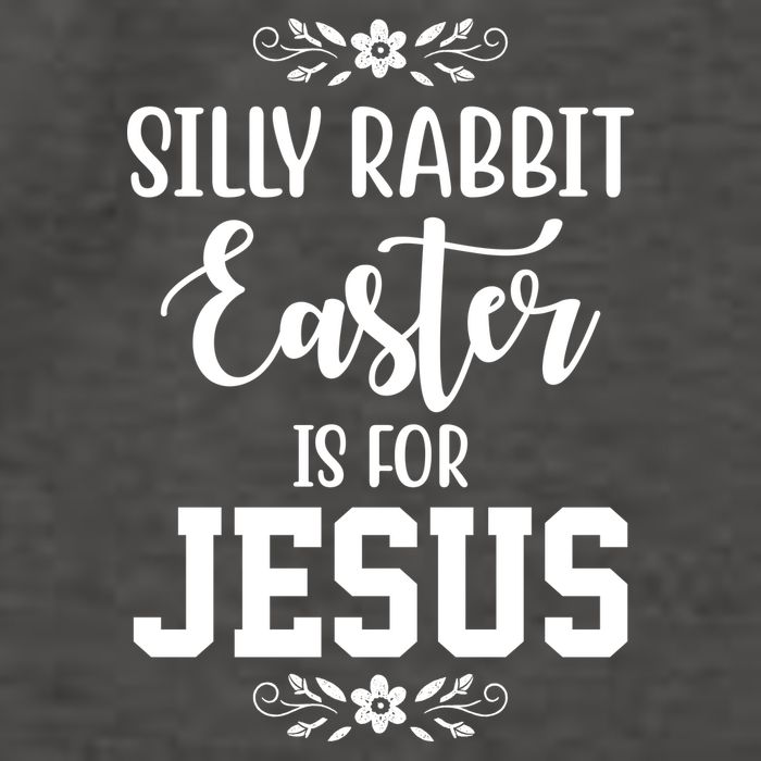 Silly Rabbit Easter Is For Jesus Funny Christianity Vector Backpack
