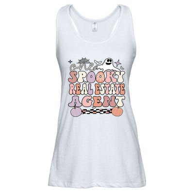 Spooky Real Estate Agent Halloween Ladies Essential Flowy Tank