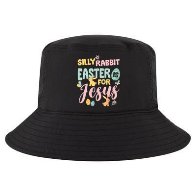 Silly Rabbit Easter Is For Jesus Easter Gift Cool Comfort Performance Bucket Hat