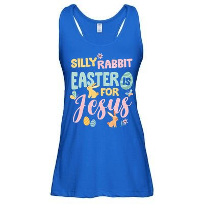 Silly Rabbit Easter Is For Jesus Easter Gift Ladies Essential Flowy Tank