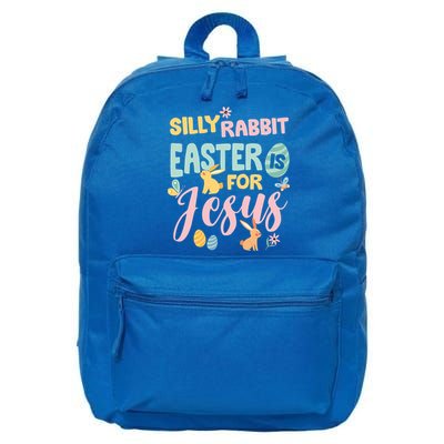 Silly Rabbit Easter Is For Jesus Easter Gift 16 in Basic Backpack