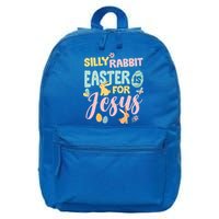 Silly Rabbit Easter Is For Jesus Easter Gift 16 in Basic Backpack