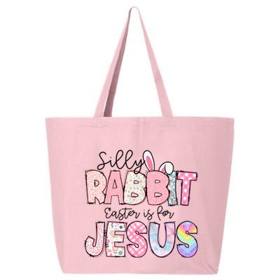 Silly Rabbit Easter Is For Jesus Funny 25L Jumbo Tote
